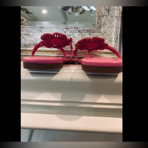 Coach Julia Tea Rose Sandals NWOT - Picture 7 of 13